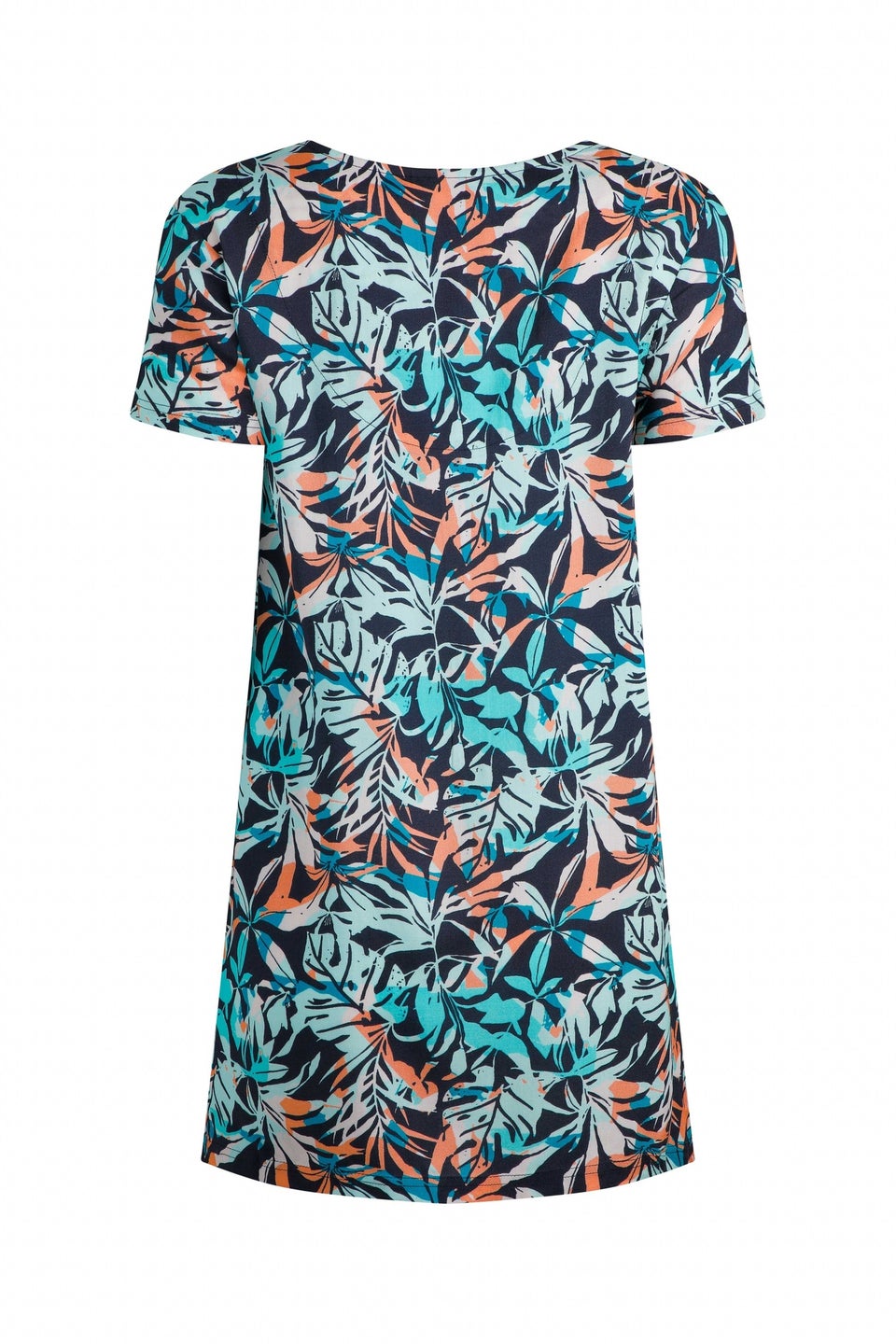 Weird Fish Aqua blue Nuri Printed Tunic