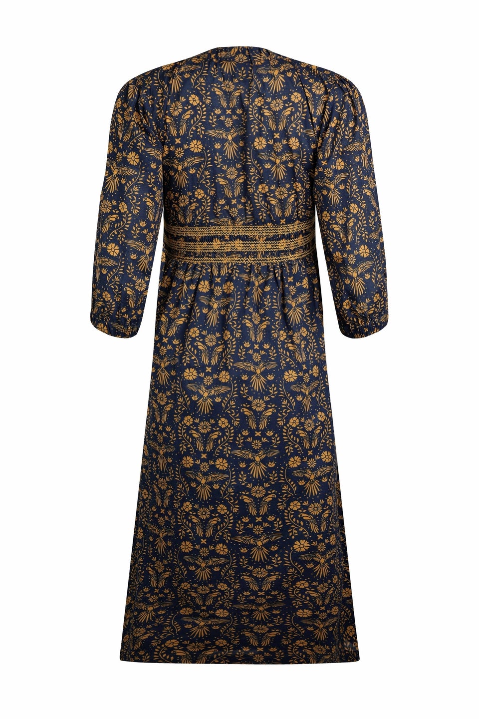 Weird Fish Ink Kerina Printed Midi Dress