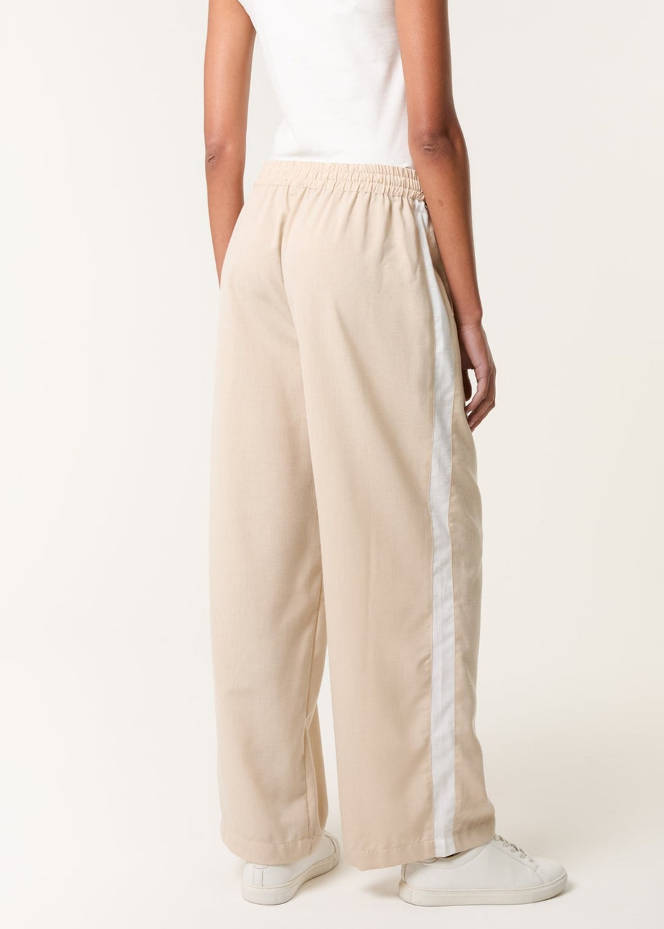 Blue Vanilla Stone Side Stripe Trouser