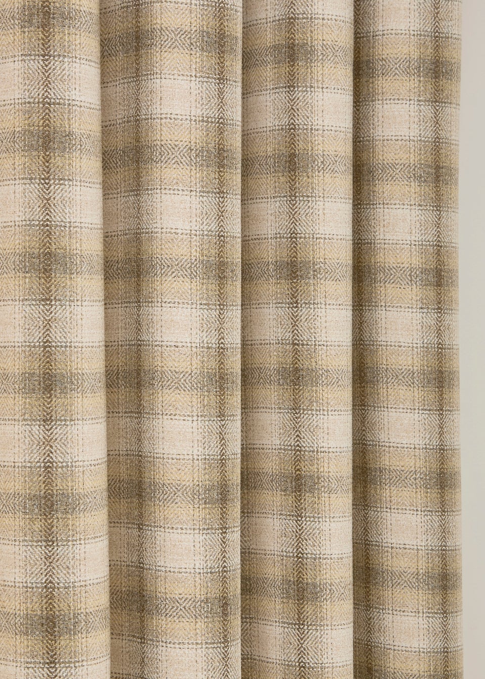 Curtina Everett Jacquard Heavyweight Natural Eyelet Curtains