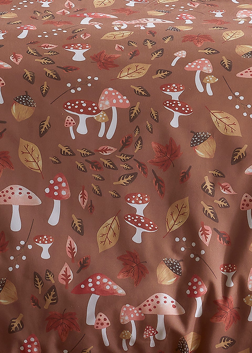 Fusion Woodland Dreams Reversible Natural Duvet Cover Set