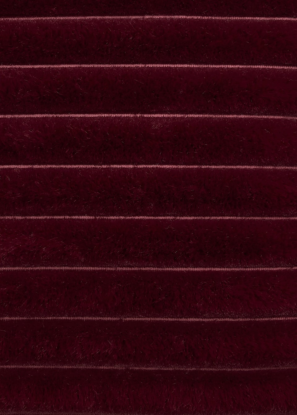 Appletree Morritz Soft Faux Fur Burgundy Filled Cushion