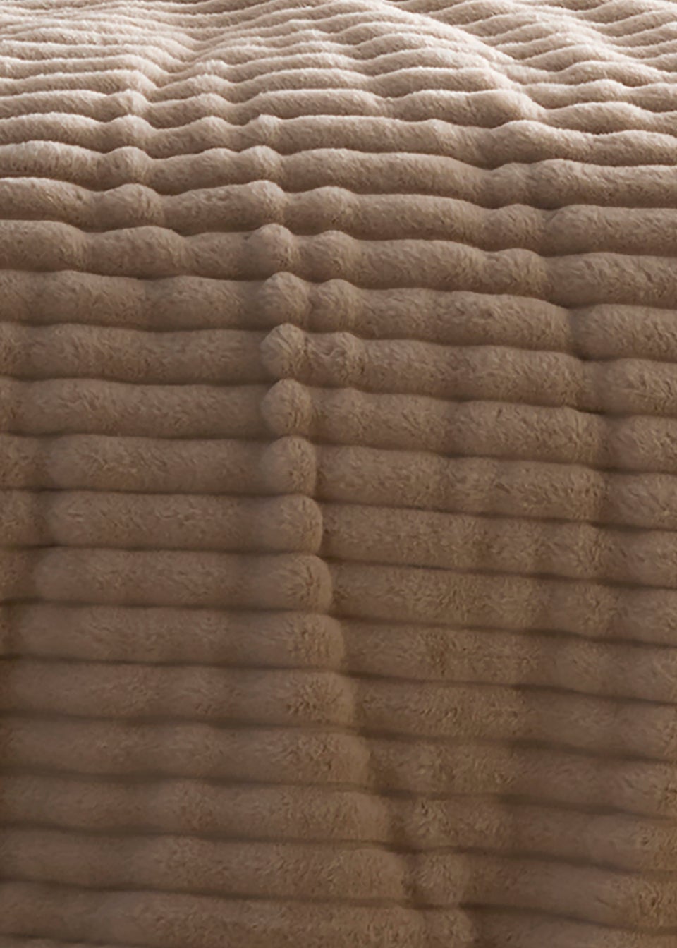 Appletree Morritz Soft Faux Fur Natural Duvet Cover Set