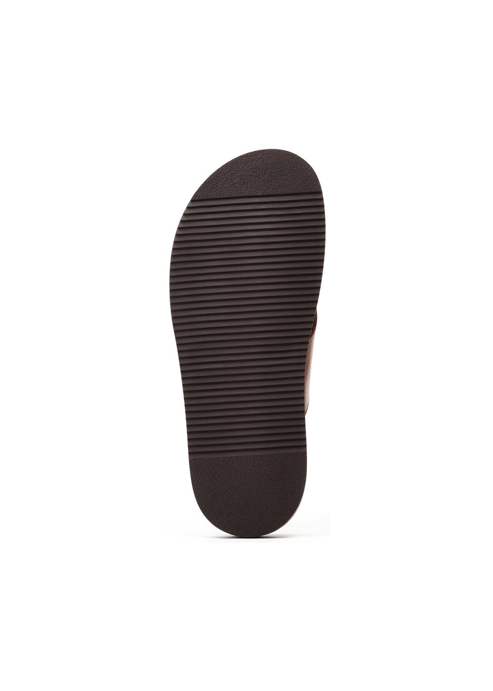 Base London Tan Astro Slip On Sandal