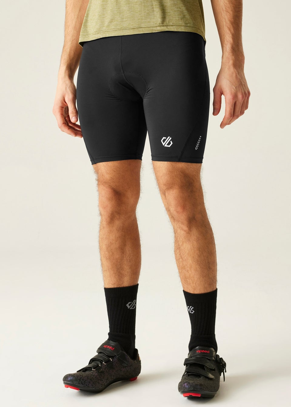 Dare2B Black Bold Stretch Cycle Shorts