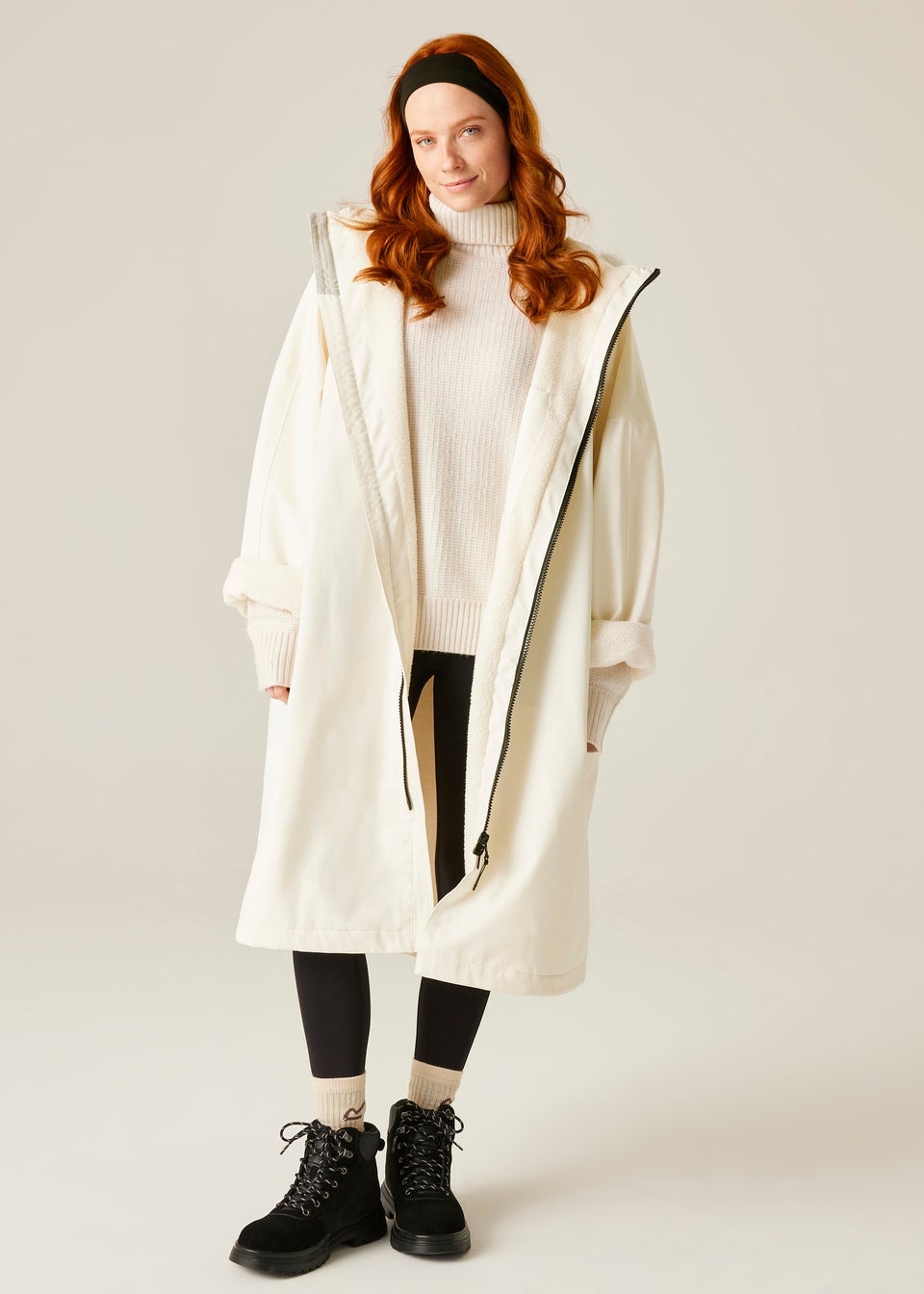 Regatta White Changing Robe