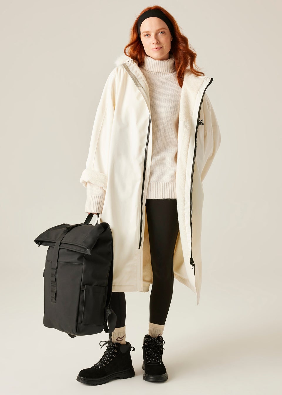 Regatta White Changing Robe