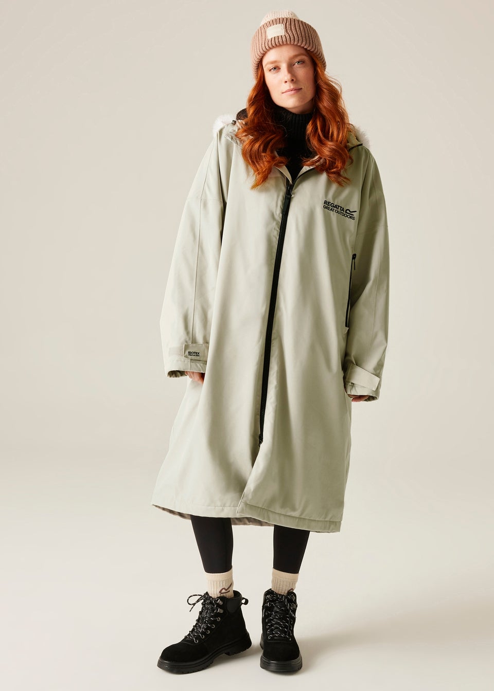 Regatta White Changing  Robe