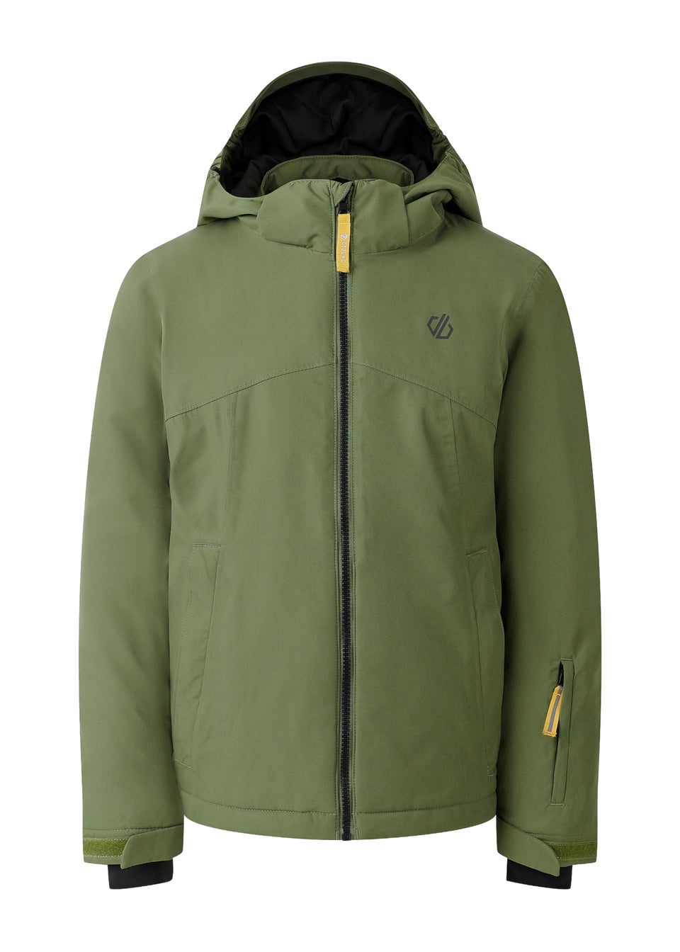 Dare2B Soft Green Kids' Impose V Waterproof Insulated Jacket (3-16yrs)