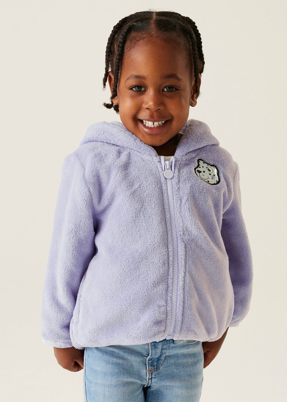 Regatta Lavender Kids' Animal Stretch Fleece (6-72 months)