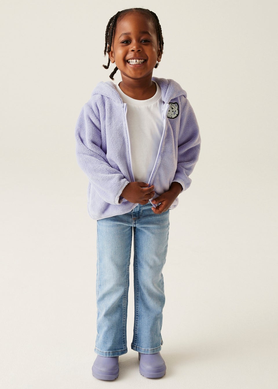 Regatta Lavender Kids' Animal Stretch Fleece (6-72 months)