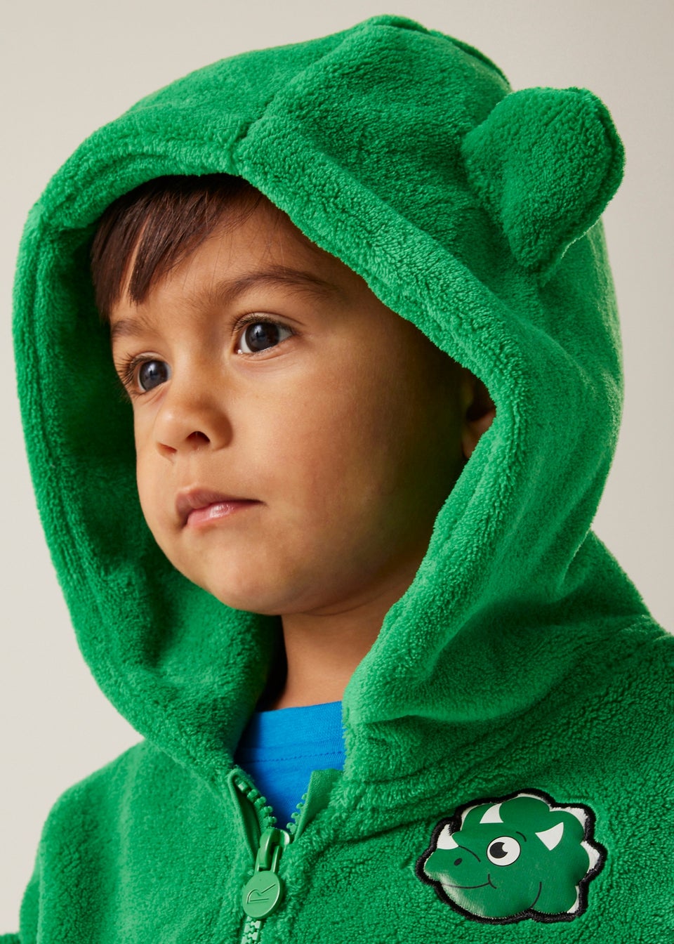 Regatta Dark Green Kids' Animal Stretch Fleece (6-72 months)