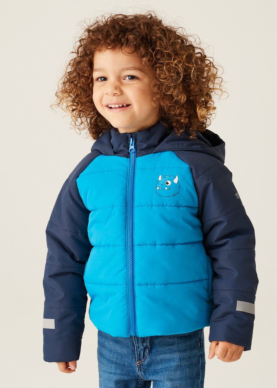 Regatta Marine Kids' Animal Baffle Reflective Jacket (6-72 months)