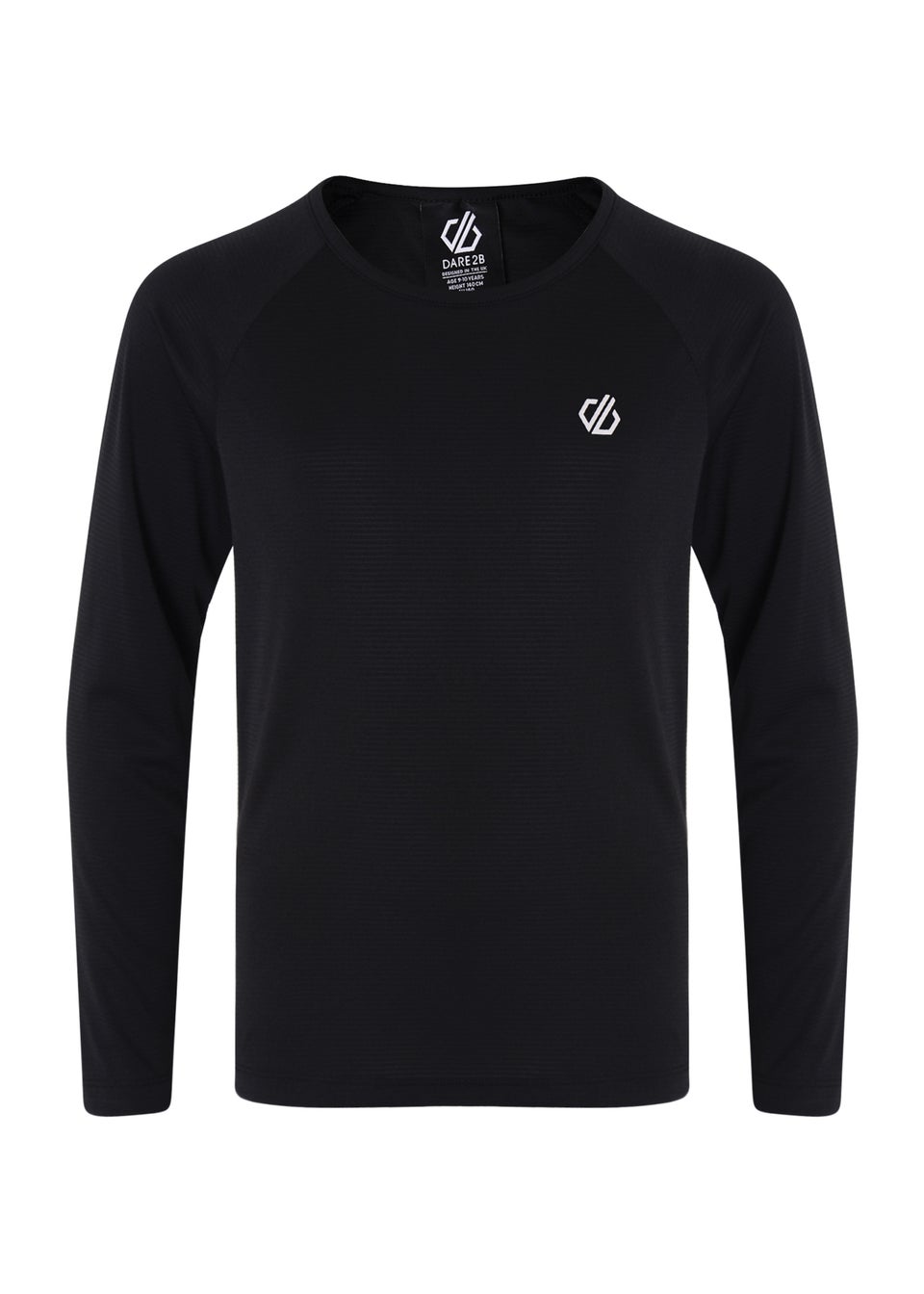 Dare2B Black Kids' Elate III Lightweight Base Layer (3-16yrs)