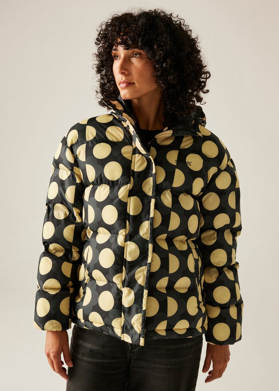 Regatta Black Orla Padded Water Repellent Jacket