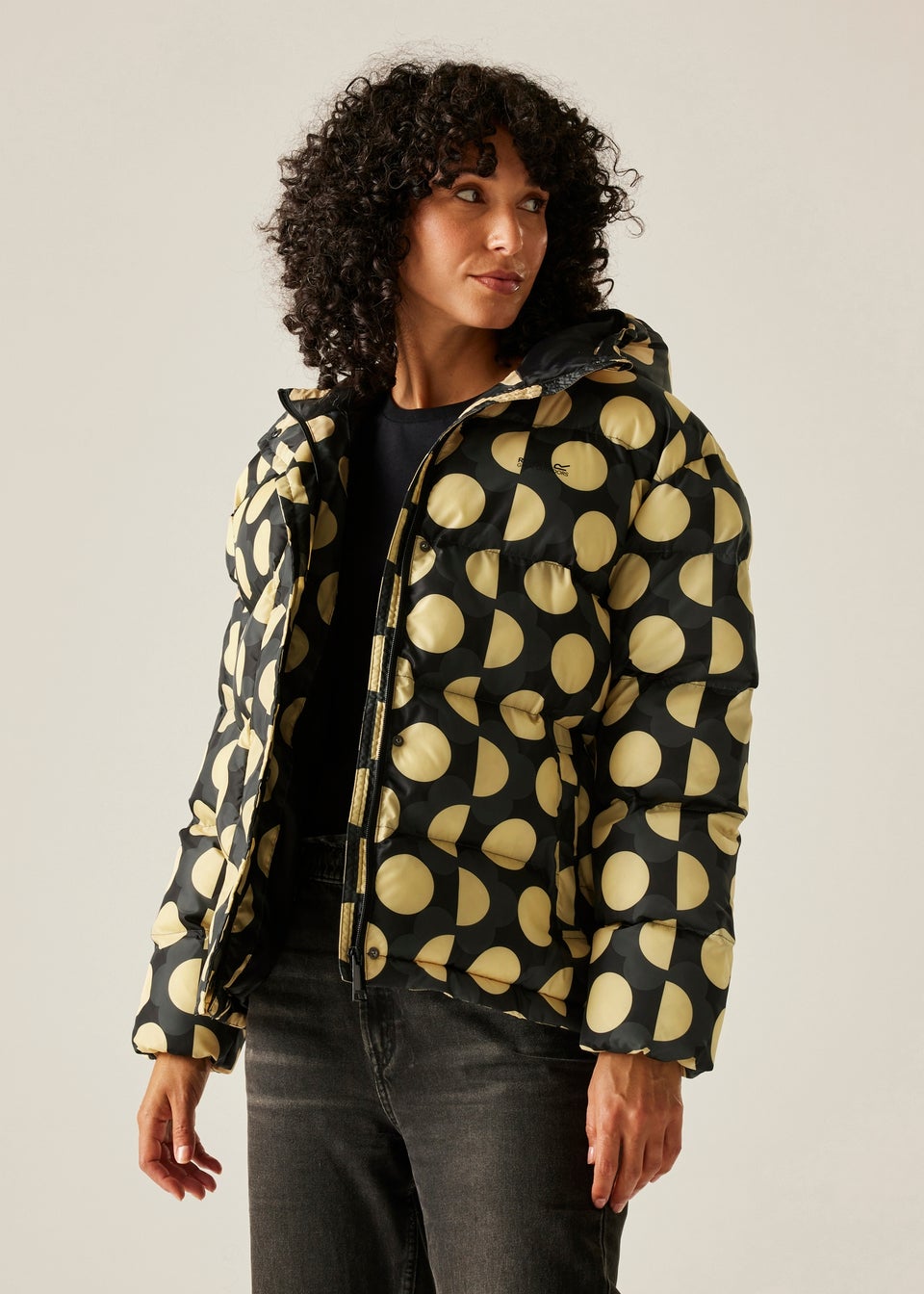 Regatta Black Orla Padded Water Repellent Jacket