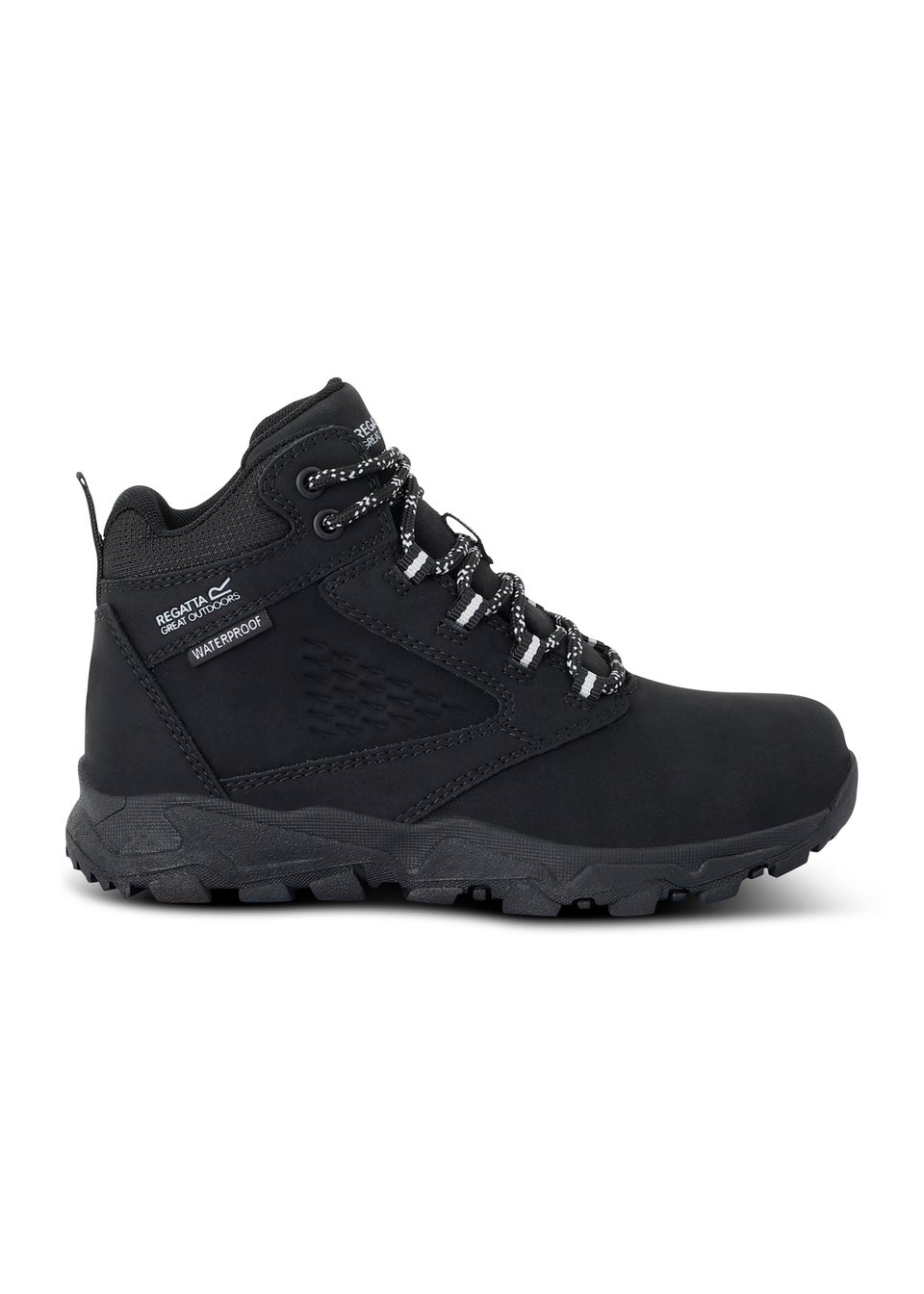 Regatta Black Kids' Amble Waterproof Boots (Younger 9 - Older 6)