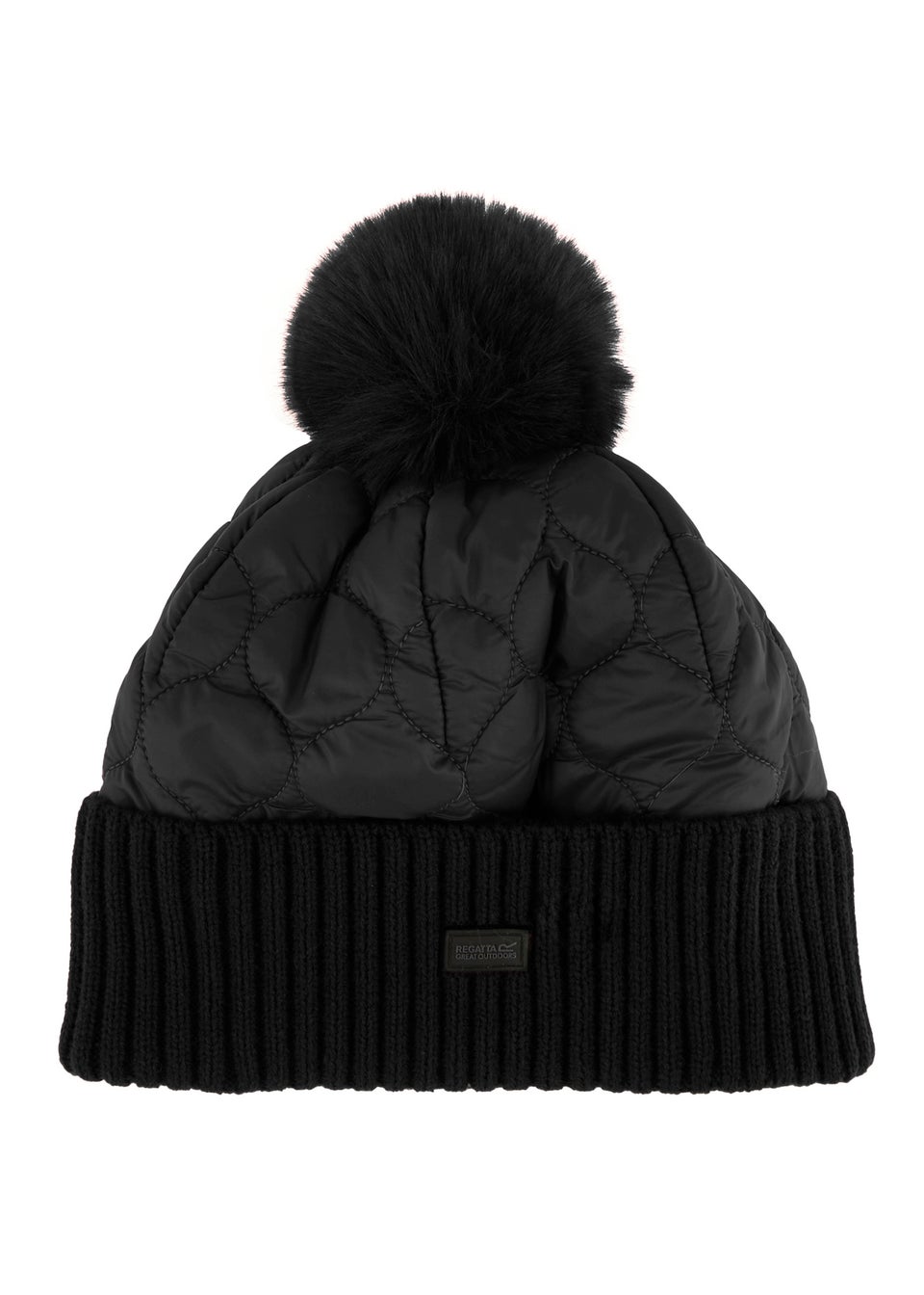 Regatta Black Showerproof Beanie Hat