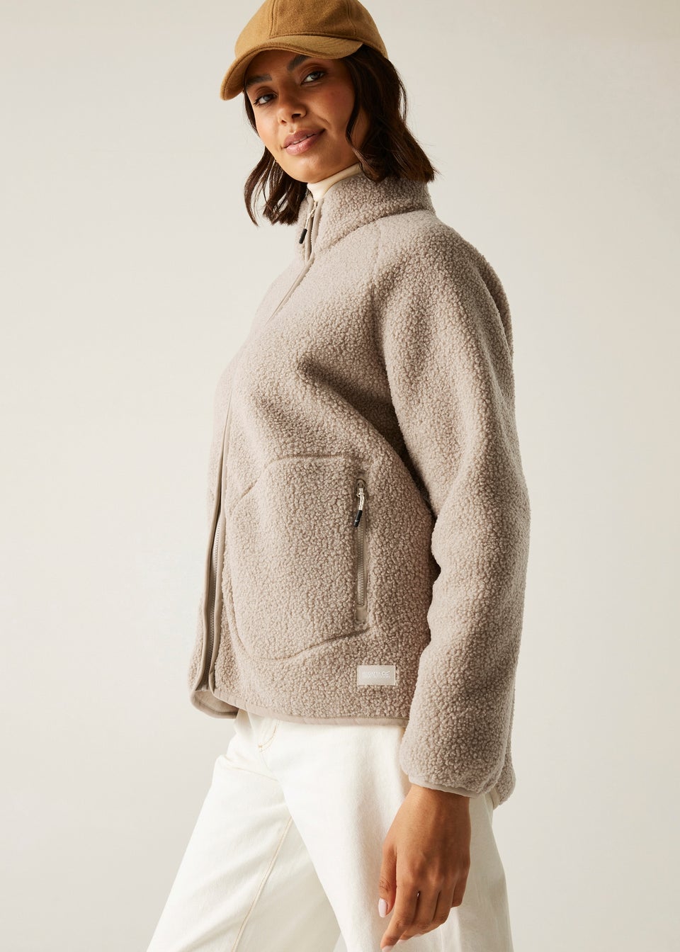 Regatta Mocha Frankie Borg Full Zip Fleece