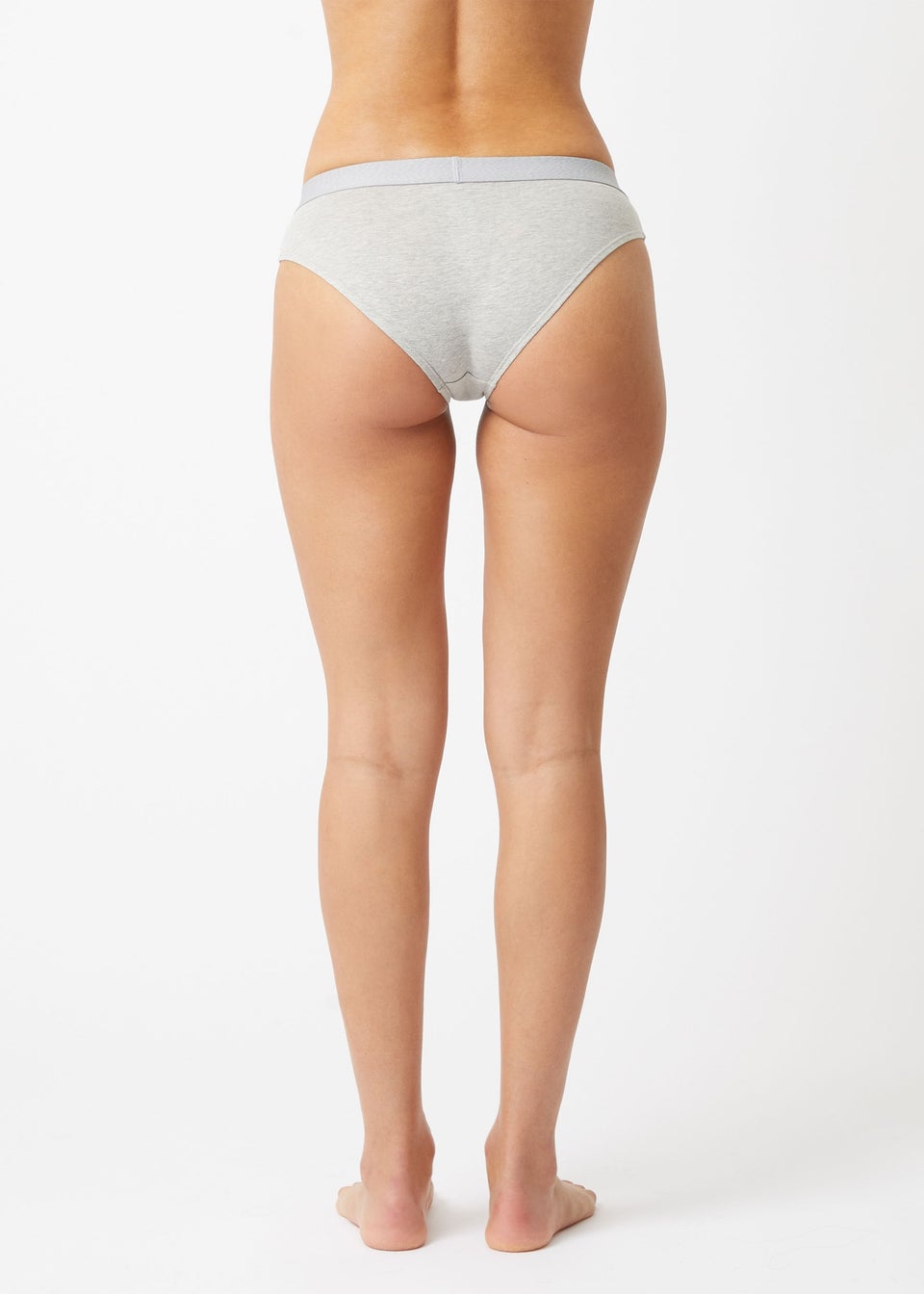 French Connection White Cotton Ladies Briefs 5 Pack