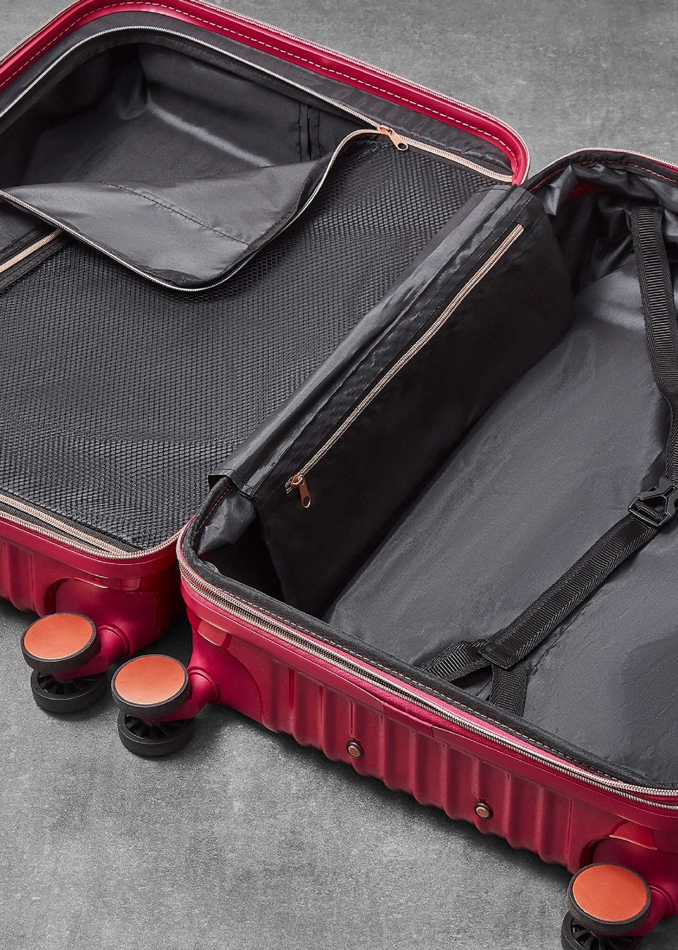 Rock Selene Suitcase Pink