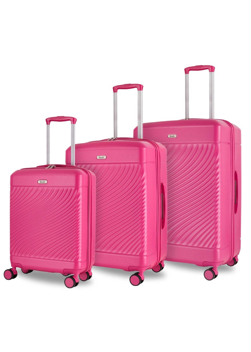 Rock Love Island Suitcase Pink