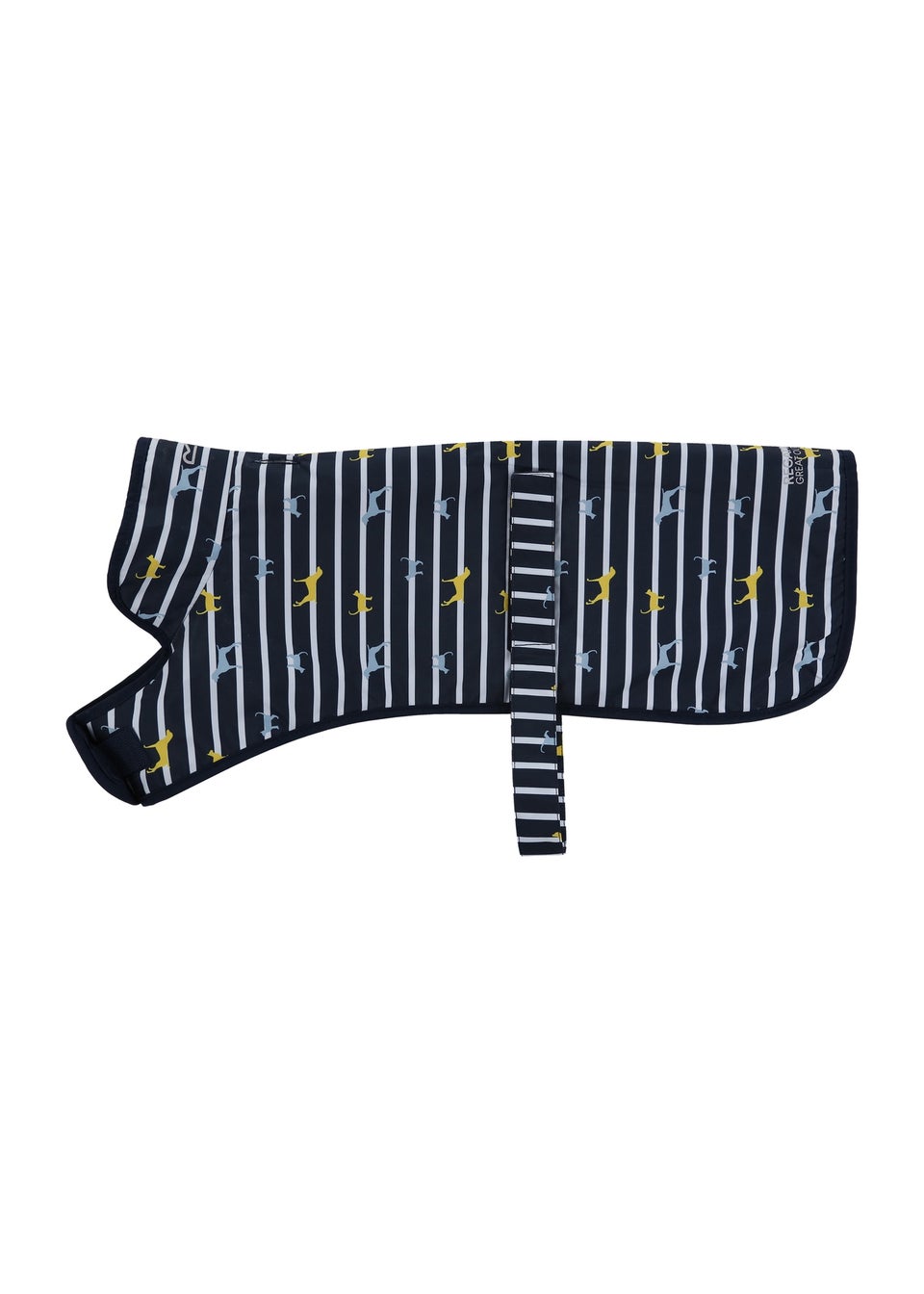 Regatta Navy/White Pet's Arlo  Waterproof Dog Coat
