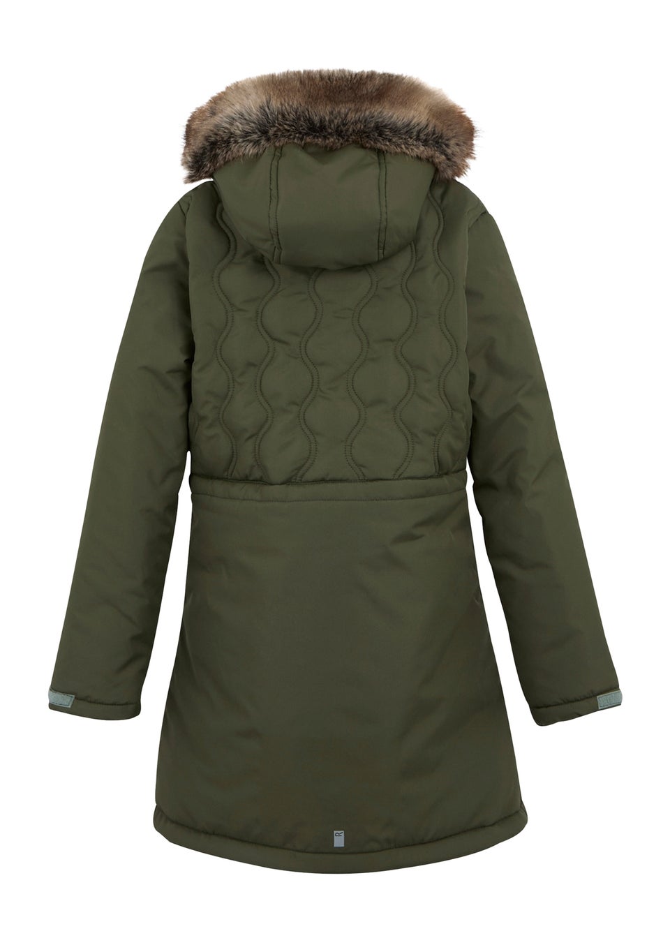 Regatta Forest Green Kids' Fabrizia II Reflective Jacket (3-16yrs)