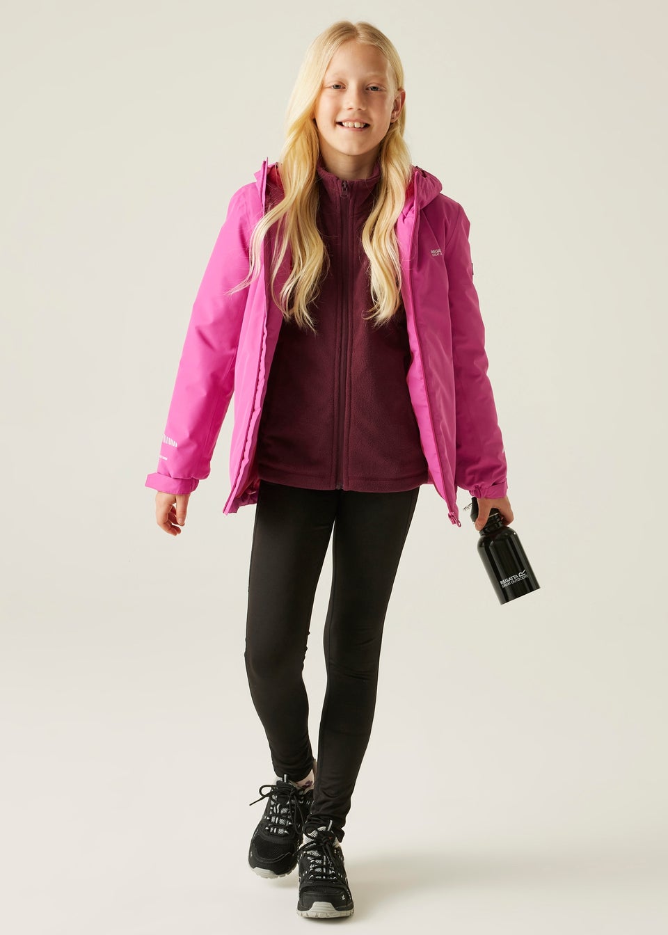 Regatta Berry Kids' Hurdle Reflective Waterproof Insulated Jacket (3-16yrs)