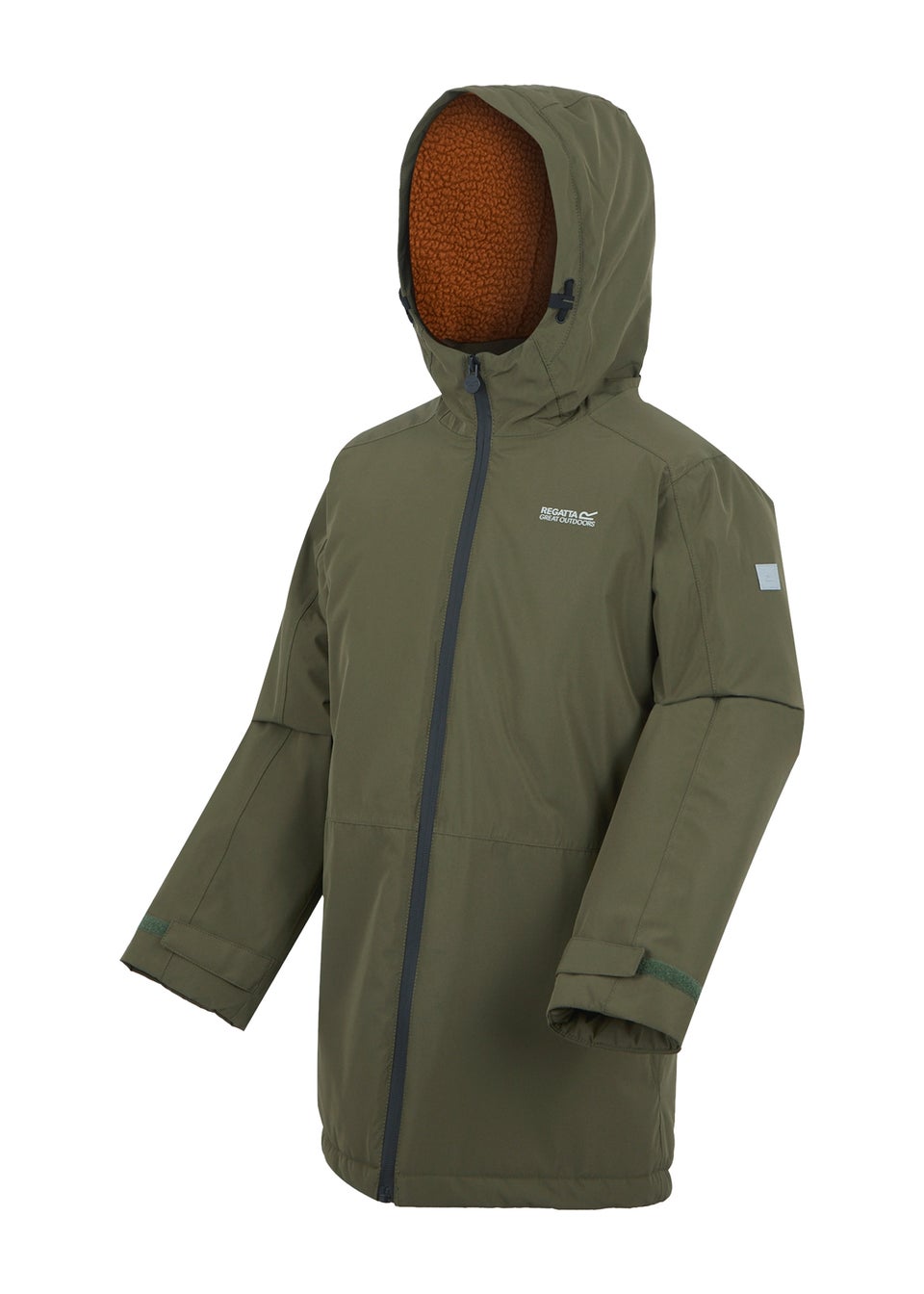 Regatta Forest Green Kids' Farbank II Waterproof Insulated Jacket (3-16yrs)