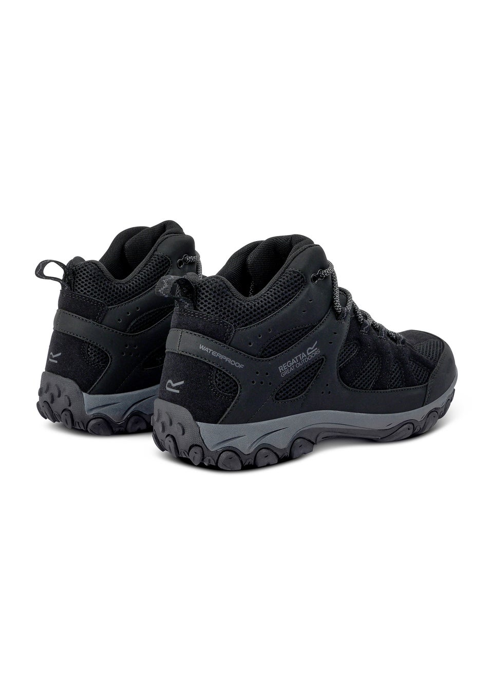 Regatta Black/Grey Edgepoint 4 Mid Waterproof Boots