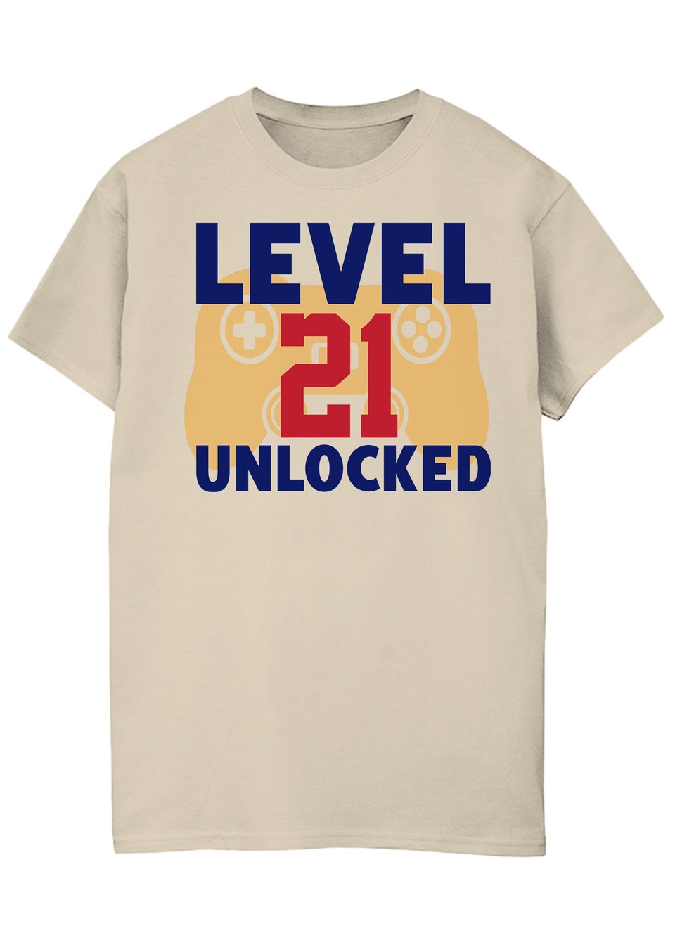 Brands In Birthday Level 21 Unlocked Men's Sand Graphic T-Shirt