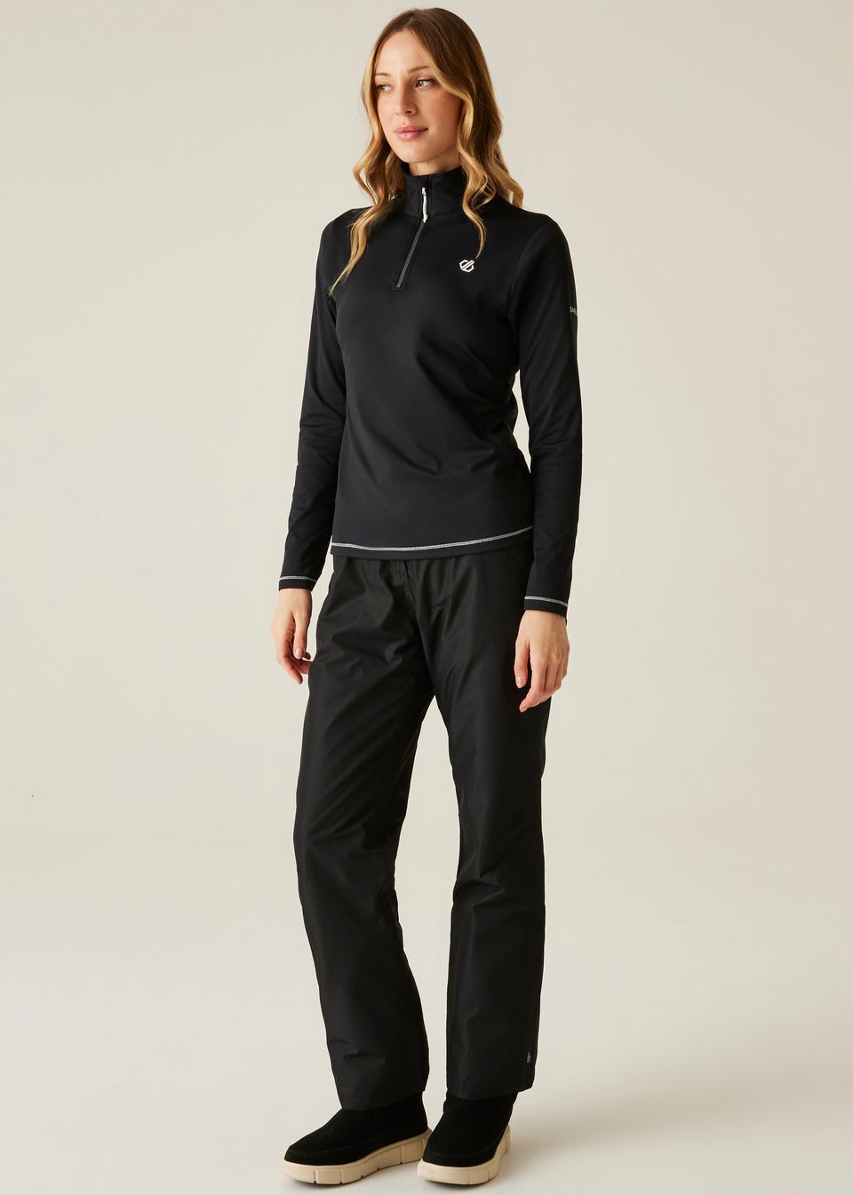 Dare 2b Black Lowline II Core Lightweight Stretch Midlayer