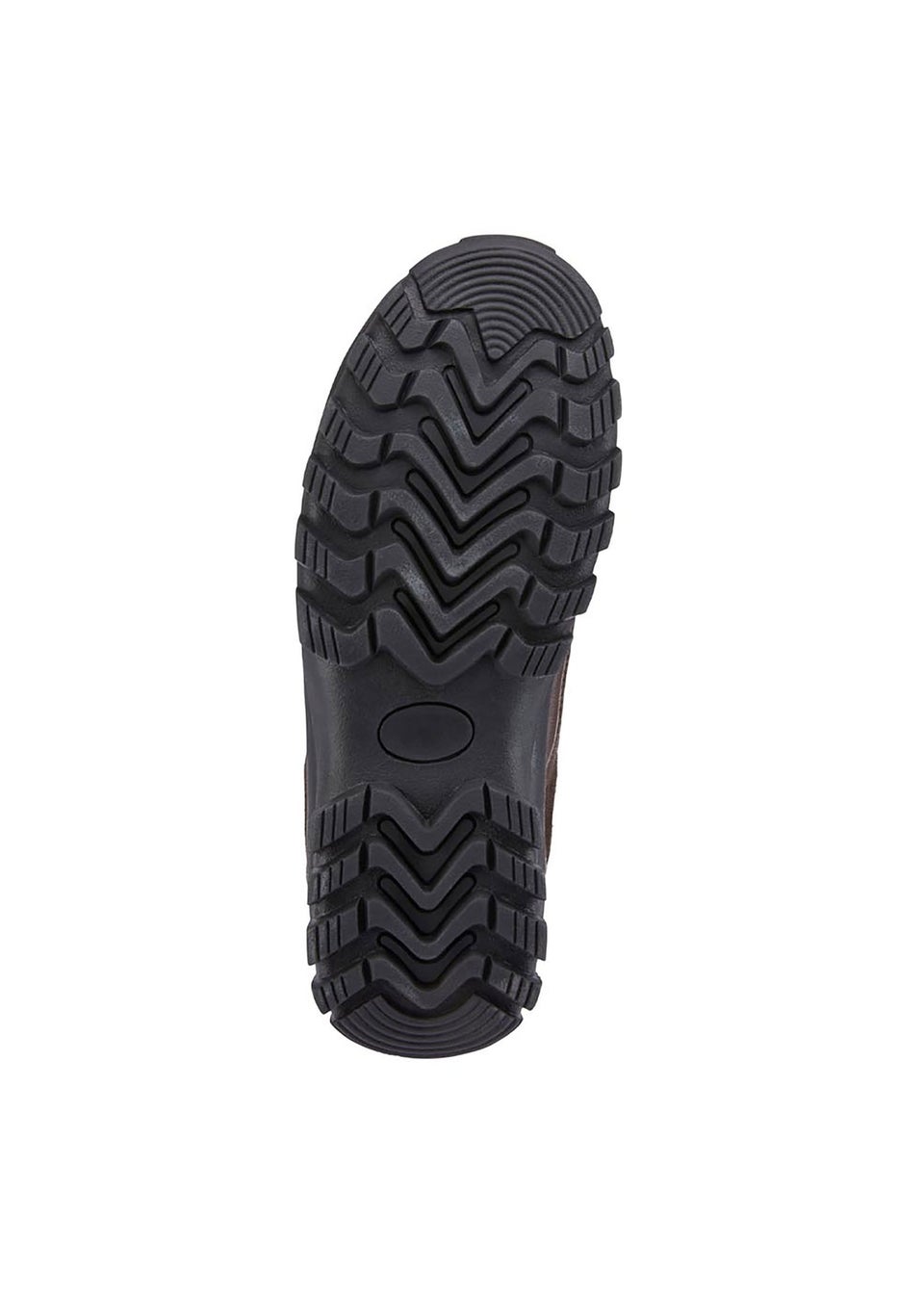 Cotton Traders Chocolate Waterproof Leather Shoes