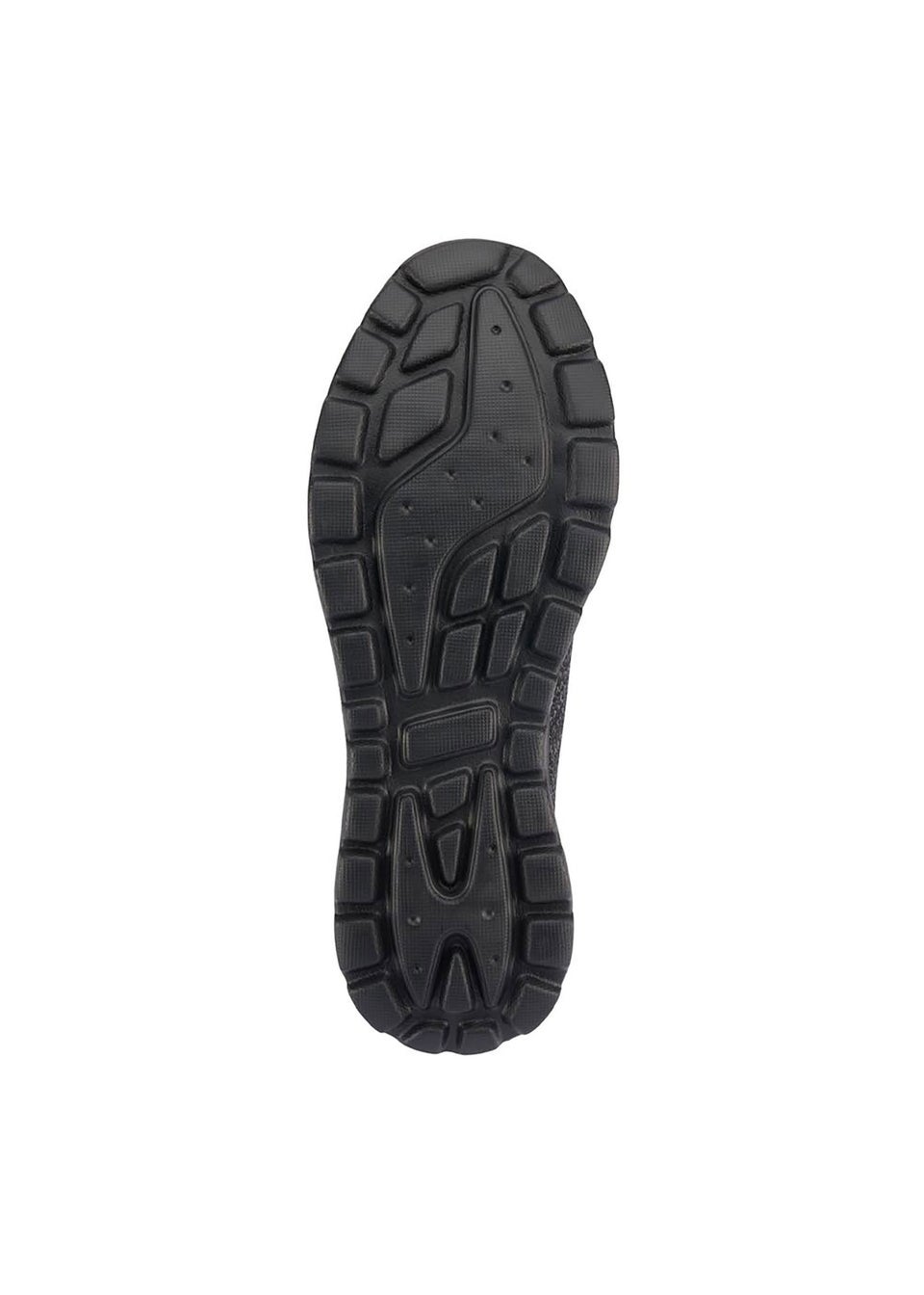 Cotton Traders Black Memorylite Slip On Trainers