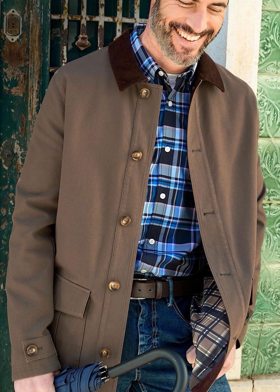 Cotton Traders Bark Classic Canvas Field Jacket