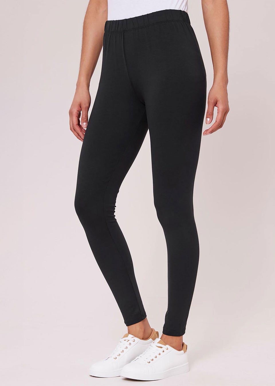 Cotton Traders Black 2 Pack Of Leggings