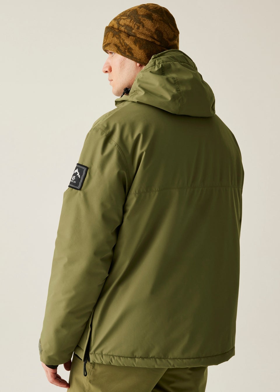 Dare2B Soft Green Freeride Overhead Waterproof Insulated Jacket