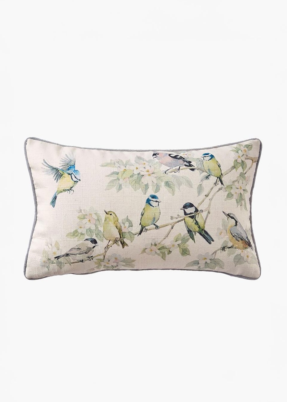 Cotton Traders Multi Morning Songbird Cushion