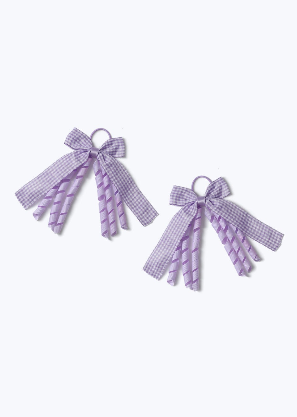 Flitzy Purple Bow Hair Bobbles