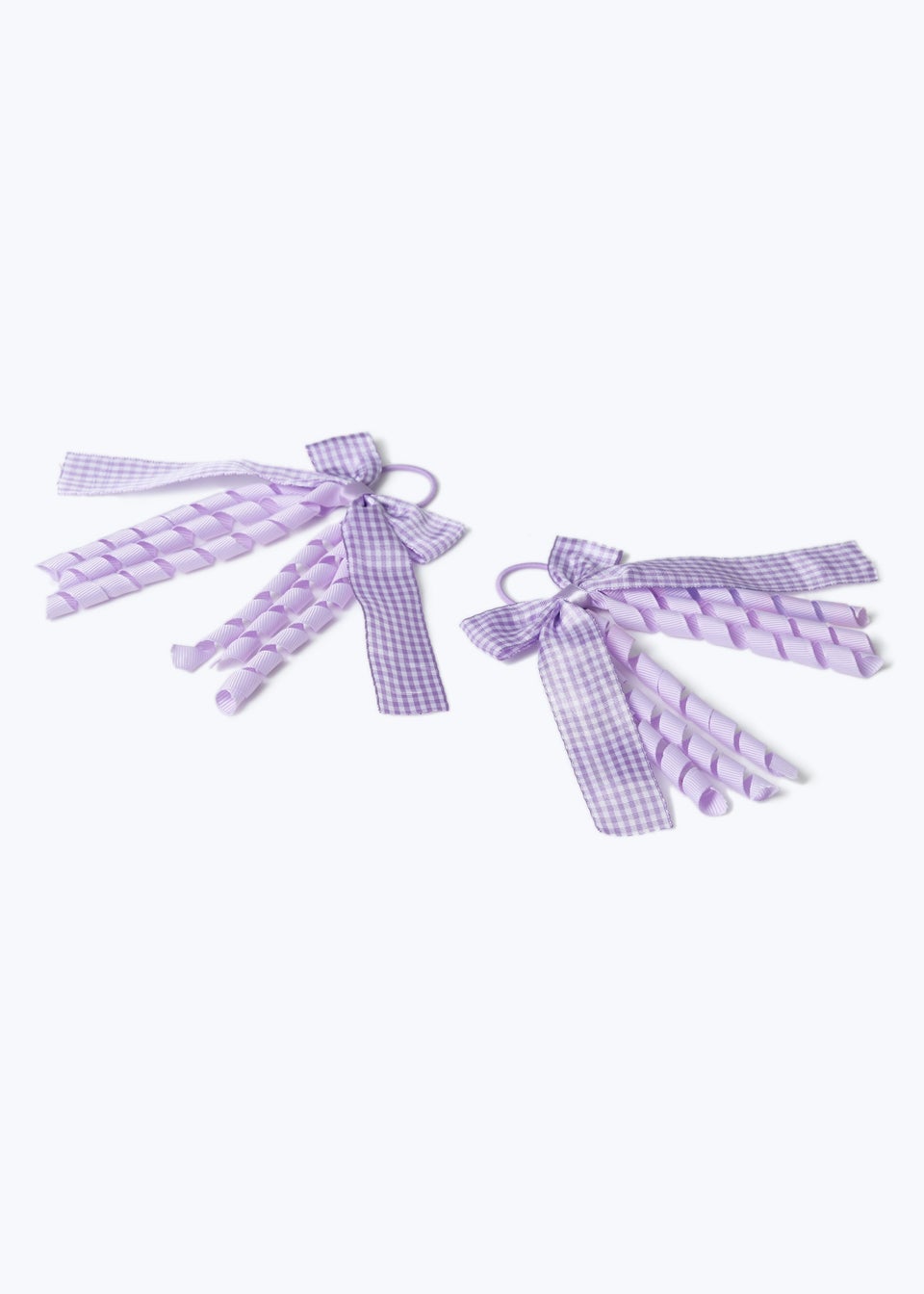 Flitzy Purple Bow Hair Bobbles