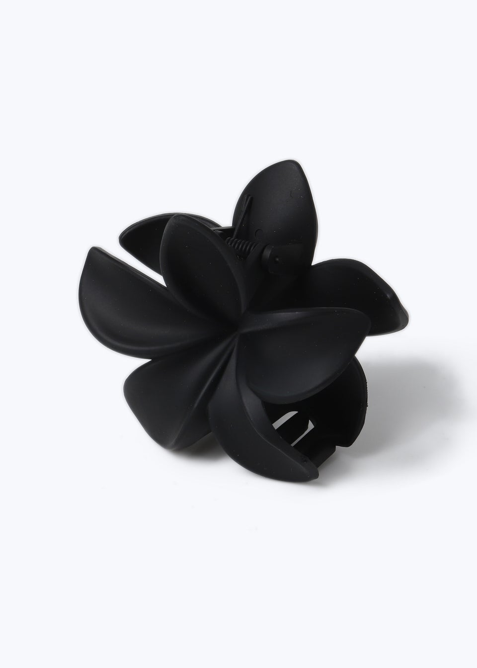 Muse Black Hibiscus Flower Claw Clip