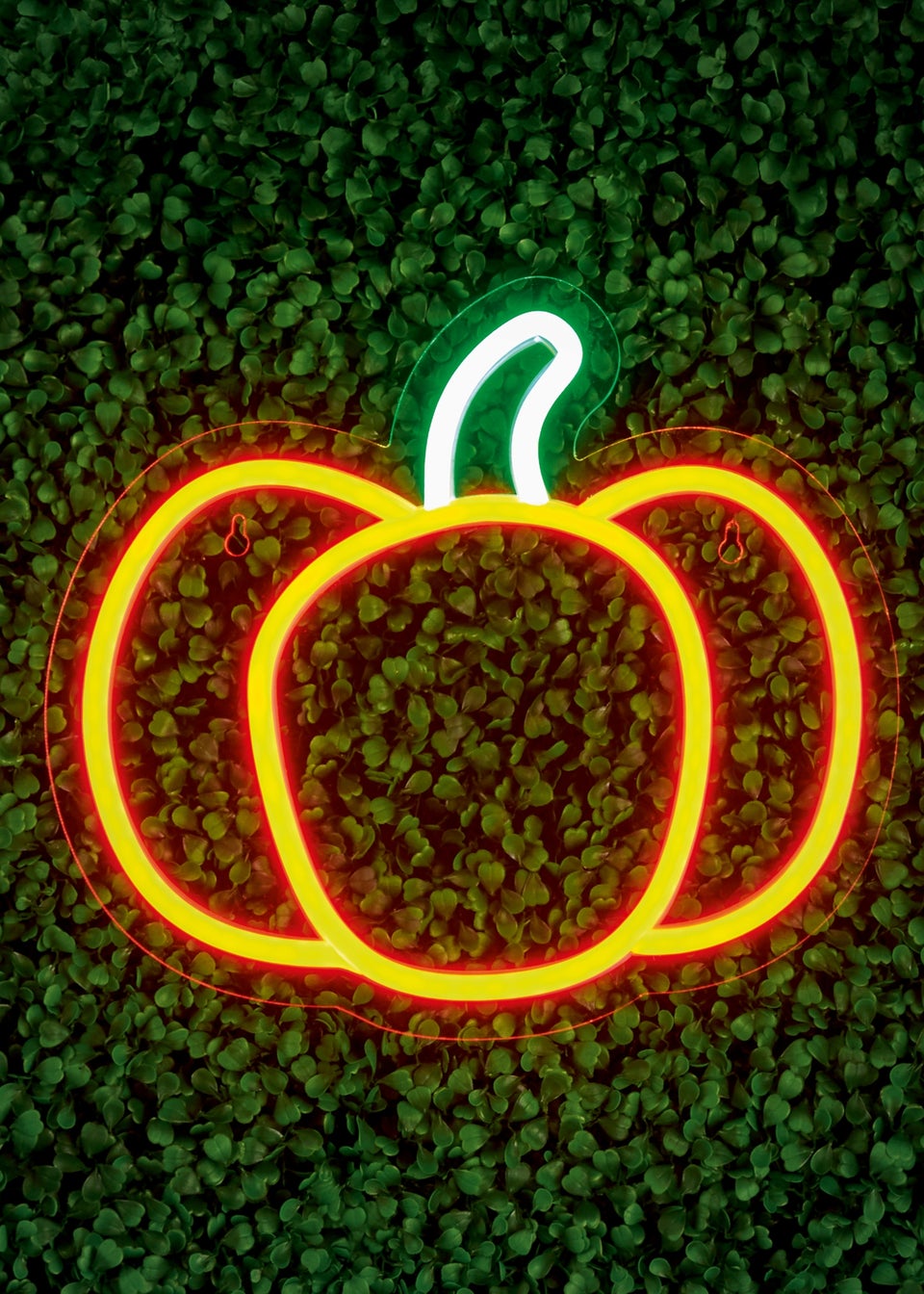 Premier Decorations LED Neon Autmn Pumpkin Wall Sign