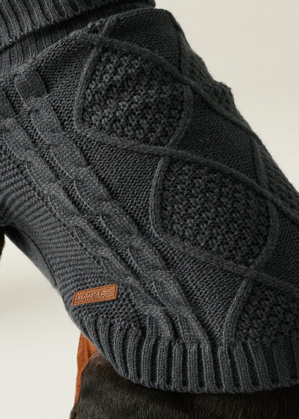 Regatta Black Pet's Durable Dog Jumper