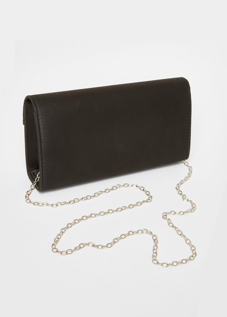 Quiz Black Diamante Clutch
