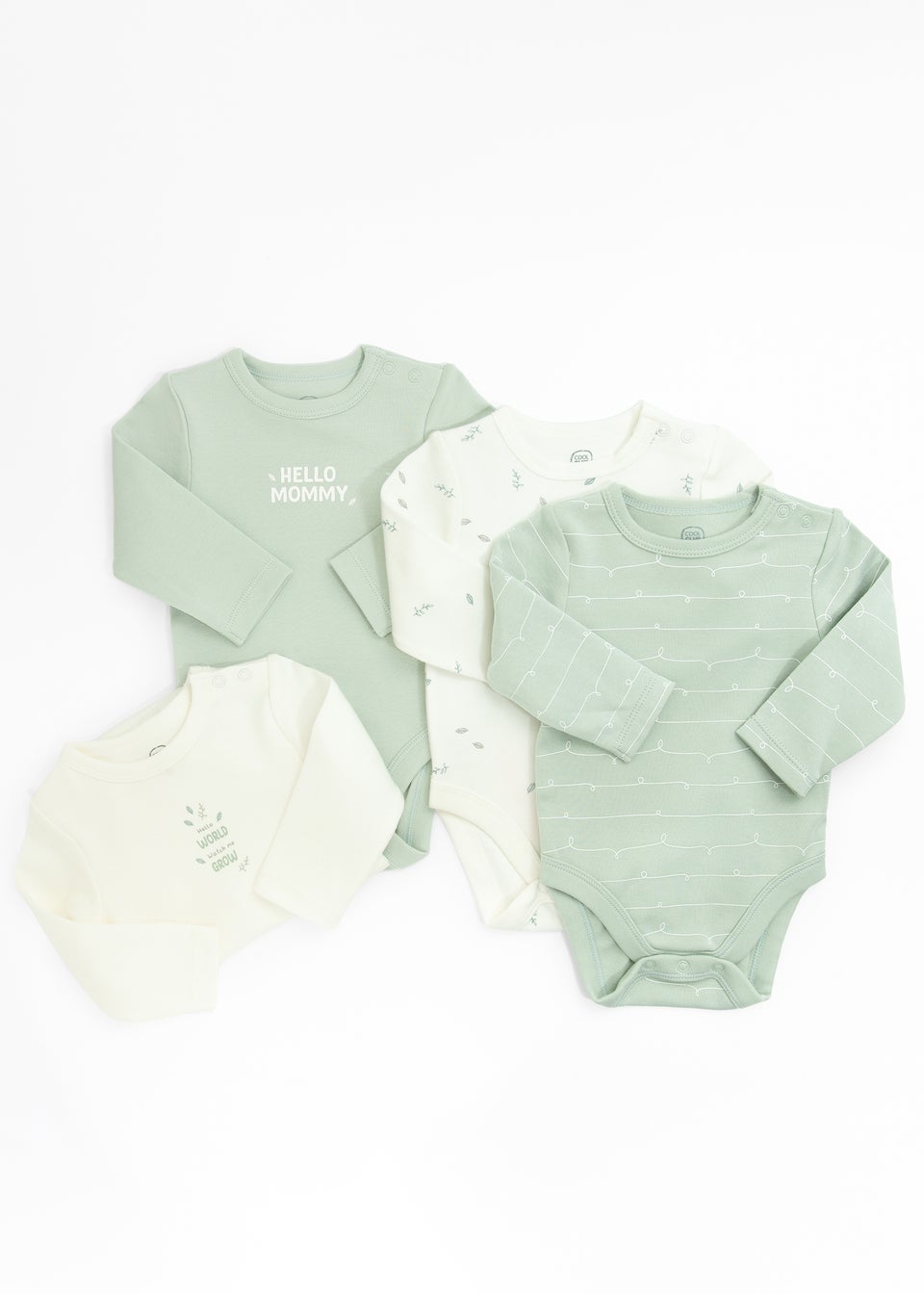 Cool Club Blue Printed Sweatshirt & Joggers Outfit 2-Piece Set (1-9 mnths)