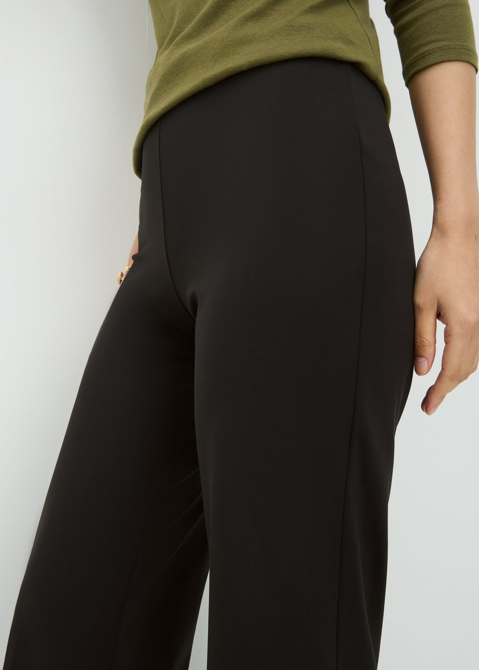 Black Wide Leg Leggings