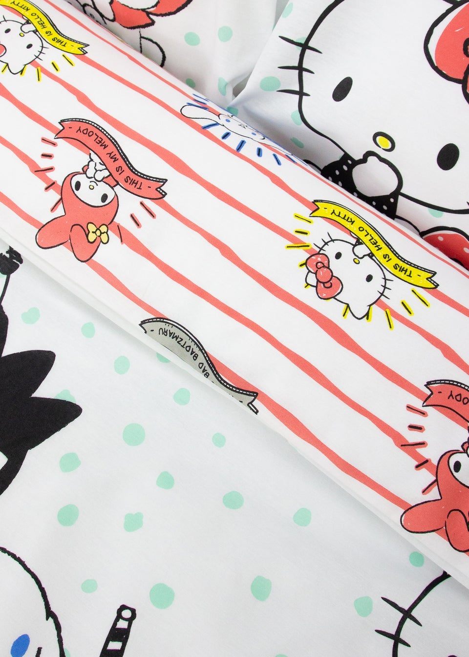 Hello Kitty Rare Pink Rotary Duvet Cover