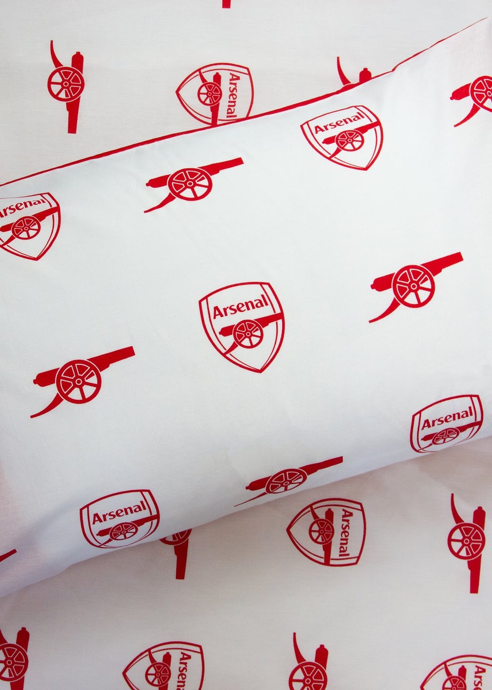 Arsenal Lightning Red Panel Duvet Cover