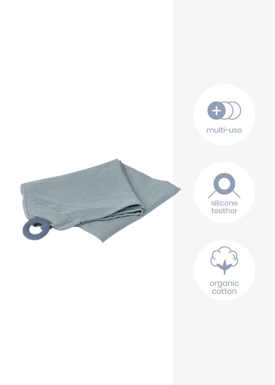 Babymoov Doomoo Green Muslin Breastfeeding Cover Mom n Play